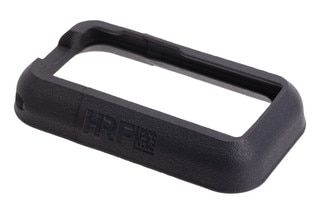 Polymer magwell with large funnel for faster reloading